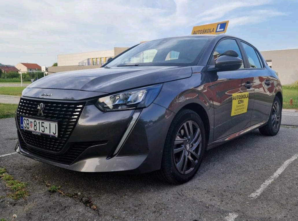 Peugeot 208 — vozilo Autoškole Ezra (B kategorija)